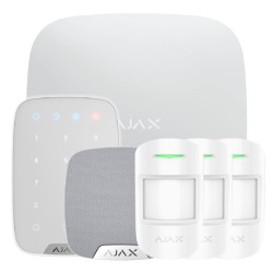 Ajax Hub Kit + 3 MotionProtect + KeyPad + HomeSiren