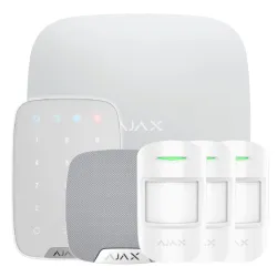 Kit Ajax Hub + 3 MotionProtect + KeyPad + HomeSiren - AlarmSystems.Shop