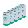 Saft - Pack de pilas LSH20 - Voltaje 3.6 V - Litio / 10 unidades - Capacidad nominal 13000 mAh - Compatible con RSI V... - Alarm