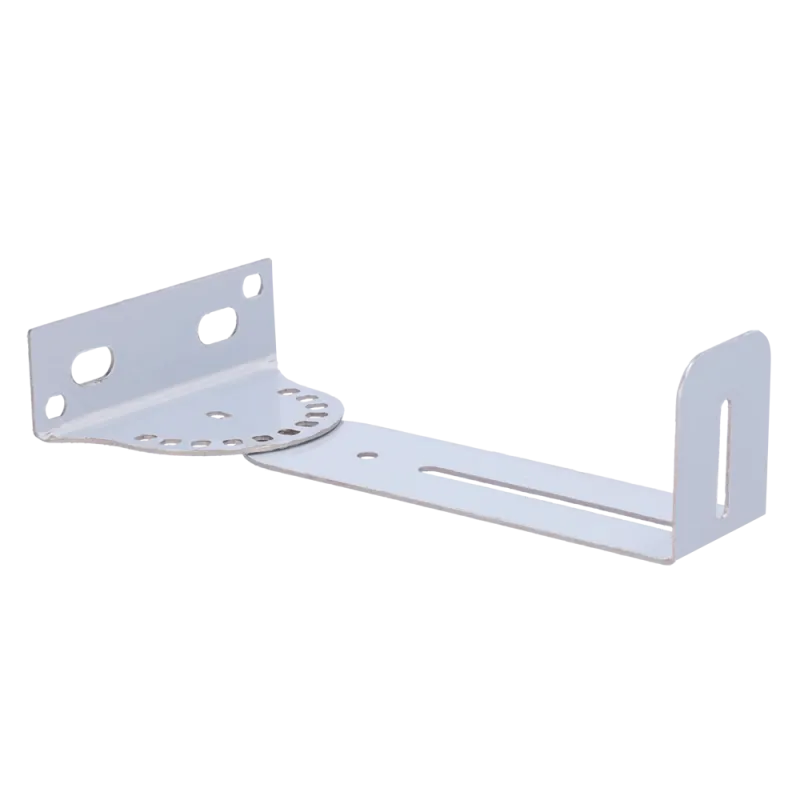 Soporte para barrera - Ángulo y longitud ajustable - Acero inoxidable - Compatible con ABI30 y ABI100 - AlarmSystems.Shop