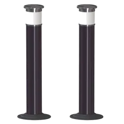 Detector de barrera solar por infrarrojos - Completamente inalámbrica | 8 haces - Alcance de señal hasta 500m - Alcan... - Alarm