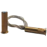 Contacto magnético FDP - Especial para empotrar en madera - Tecnología Reed - Sistema de 4 hilos - Cubierta de cobre ... - Alarm