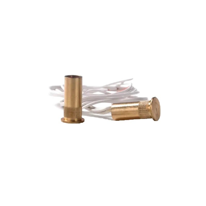 Mini Contacto magnético FDP - Especial para empotrar en madera - Tecnología Reed - Sistema de 4 hilos - Cubierta de c... - Alarm