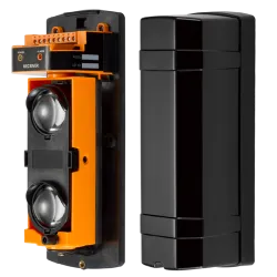 Detector de barrera por infrarrojos - Cableado | 2 haces - Alcance máx. de detección 60 / 180 m - Alta capacidad de c... - Alarm