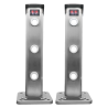 Detector de barrera laser - Cableado | 3 haces - Alcance máx. de detección 500 m - Instalación sencilla con LED y ali...