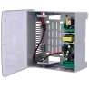 Alimentador para control de acceso - Configurable NO/NC - Salida DC 13.5V / 3A - Caja de plástico - Apto para batería...