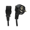 Cable a enchufe - Conector QT3 - Compatible con enchufes Tipo F - 250VAC / 16A MAX - 140cm de largo