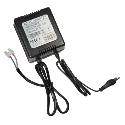 Transformador AC/AC - Entrada AC 230 V - Salida AC 24 V 5 A - Longitud de cables 1 m - 102 (Al) x 120 (An) x 80 (Fo) ... - Alarm