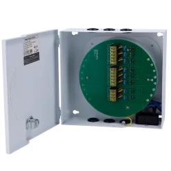 Caja de distribución de alimentación - Entrada AC 100-240 V 50/60 Hz - 8 canales - Protección por fusible PTC rearm... - Alarm