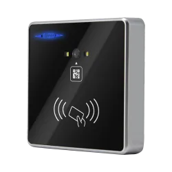 Lector de acceso de superficie - Acceso por tarjeta MF y QR - Indicador LED y acústico - Wiegand 26/34 - Compatible c... - Alarm