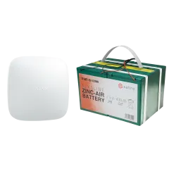 Kit de alarma autónomo - Hub 2 de 6V y batería larga duración - Fácil instalación - Duración hasta 12 meses - Batería... - Alarm