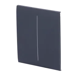 Panel táctil para interruptor de luz doble - Compatible con AJ-LIGHTCORE-2G - Retroiluminación LED - Panel táctil ce... - Alarm