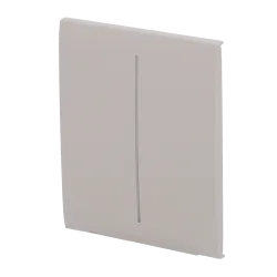 Panel táctil para interruptor de luz doble - Compatible con AJ-LIGHTCORE-2G - Retroiluminación LED - Panel táctil ce... - Alarm