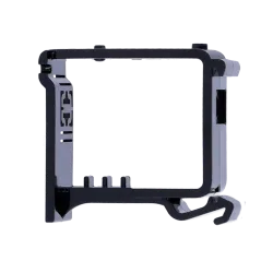 Soporte para carriles DIN - Compatible con AJ-RELAY - Compatible con AJ-WALLSWITCH - Color negro - AlarmSystems.Shop