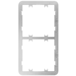 Marco vertical para dos dispositivos - Compatible con AJ-SIDEBUTTON-...-VERT - AJ-SIDECOVER-...-VERT - Ajax - LightSw... - Alarm