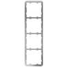 Marco vertical para cuatro dispositivos - Compatible con 2 x AJ-SIDEBUTTON-...-VERT - Compatible con 2 x AJ-CENTERBUT...