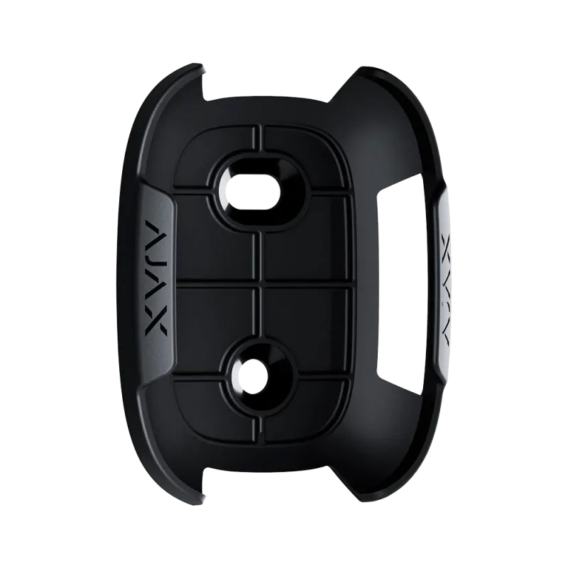 Soporte para botón de emergencia - Compatible con AJ-BUTTON-B y AJ-DOUBLEBUTTON-B - Instalación sencilla - Color negro - AlarmSy