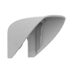 Visera para detector de exterior - Compatible con AJ-OUTDOORPROTECT-W - Apto para uso exterior - Color blanco - AlarmSystems.Sho