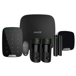 Kit de alarma profesional - Certificado Grado 2 - Comunicación Ethernet / dual SIM 4G - Inalámbrico 868 MHz Jeweller ... - Alarm