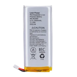 Batería de respaldo - Hub 2 (4G) y Hub 2 Plus - Conector del cable de 3 pines - Instalación sencilla - AlarmSystems.Shop