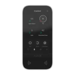 Teclado con pantalla IPS táctil y lector RFID - Armado/desarmado total o por grupos - Control de los escenarios de au... - Alarm