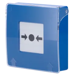 Botón manual de alarma de incendio azul - Inalámbrico 868 MHz Jeweller - Botón alarma incendio o activador de escenar... - Alarm