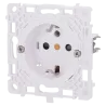 Enchufe básico tipo F - Alimentación 250 V AC 50/60 Hz - Hasta 3.6 kW (carga resistiva a 250 V) - Protección contra p... - Alarm