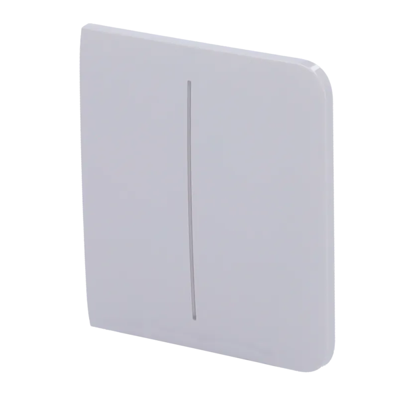 Panel táctil para interruptor de luz doble - Compatible con AJ-LIGHTCORE-2G - Retroiluminación LED - Panel táctil lat... - Alarm