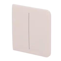 Panel táctil para interruptor de luz doble - Compatible con AJ-LIGHTCORE-2G - Retroiluminación LED - Panel táctil lat... - Alarm