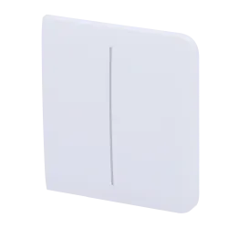 Panel táctil para interruptor de luz doble - Compatible con AJ-LIGHTCORE-2G - Retroiluminación LED - Panel táctil lat... - Alarm