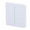 Panel táctil para interruptor de luz doble - Compatible con AJ-LIGHTCORE-2G - Retroiluminación LED - Panel táctil lat... - Alarm