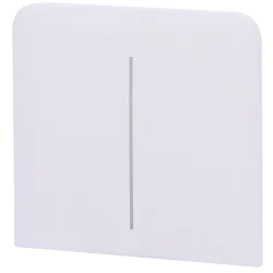 Panel táctil para interruptor doble vertical - Compatible con AJ-LIGHTCORE-2G-VERT - Retroiluminación LED - Panel tác... - Alarm