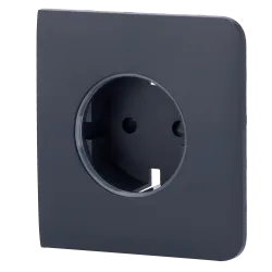 Tapa lateral para enchufe inteligente tipo F - Compatible con AJ-OUTLETCORE-SMART - Indicador LED sobre estado del en... - Alarm