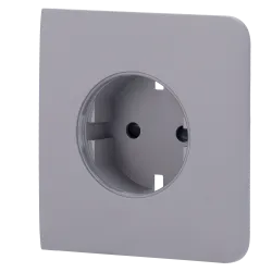 Tapa lateral para enchufe inteligente tipo F - Compatible con AJ-OUTLETCORE-SMART - Indicador LED sobre estado del en... - Alarm