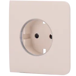 Tapa lateral para enchufe inteligente tipo F - Compatible con AJ-OUTLETCORE-SMART - Indicador LED sobre estado del en... - Alarm