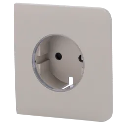 Tapa lateral para enchufe inteligente tipo F - Compatible con AJ-OUTLETCORE-SMART - Indicador LED sobre estado del en... - Alarm