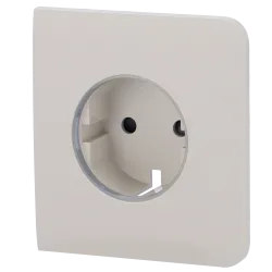 Tapa lateral para enchufe inteligente tipo F - Compatible con AJ-OUTLETCORE-SMART - Indicador LED sobre estado del en... - Alarm