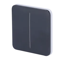 Panel táctil para interruptor de luz doble - Compatibilidad con AJ-LIGHTCORE-2G - Retroiluminación LED - Panel tácti... - Alarm