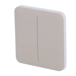 Panel táctil para interruptor de luz doble - Compatibilidad con AJ-LIGHTCORE-2G - Retroiluminación LED - Panel tácti... - Alarm