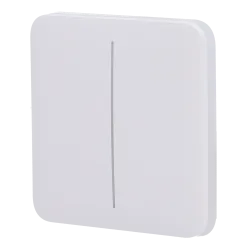 Panel táctil para interruptor de luz doble - Compatibilidad con AJ-LIGHTCORE-2G - Retroiluminación LED - Panel tácti... - Alarm