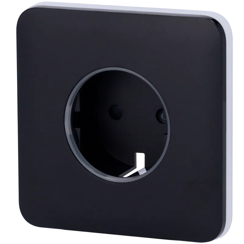 Tapa para enchufe básico tipo F - Compatible con AJ-OUTLETCORE-BASIC - Protección contra polvo, salpicaduras, objetos... - Alarm