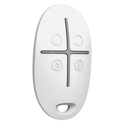 Carcasa para mando remoto - AJ-SPACECONTROL-W - Instalación sencilla - Plástico ABS - Color blanco - AlarmSystems.Shop