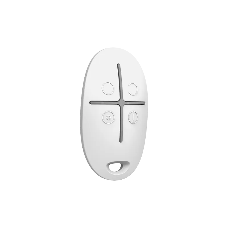 Carcasa para mando remoto - AJ-SPACECONTROL-W - Instalación sencilla - Plástico ABS - Color blanco - AlarmSystems.Shop