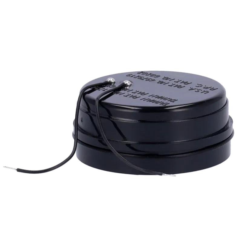 Altavoz para sirena exterior - AJ-STREETSIREN-W/B y AJ-STREETSIRENCUSTOM-W/B - Color negro - AlarmSystems.Shop