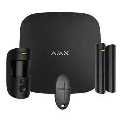 Kit de alarma profesional - Certificado Grado 2 - Comunicación Ethernet y dual SIM GPRS - Inalámbrico 868 MHz Jewelle... - Alarm