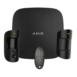 Kit de alarma profesional - Certificado Grado 2 - Comunicación Ethernet y dual SIM GPRS - Inalámbrico 868 MHz Jewelle... - Alarm