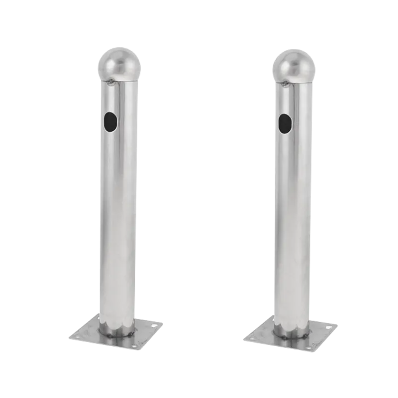 Soporte para barrera modelo T - 2 unidades - Acero inoxidable - Compatible con detectores de 2 haces - Compatible con... - Alarm