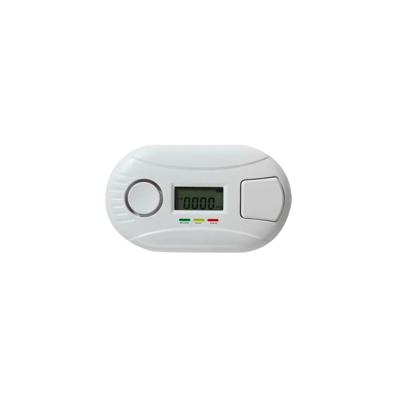 Detector de CO autónomo ANKA - Baterías reemplazables / 10 años - Indicador luminoso de alarma - Alarma sonora 85 dB ... - Alarm