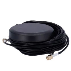 Antena 4G y Wi-Fi - Frecuencia 4G 698-960/1710-2700MHz - Conector SMA Macho - Montaje en techo de vehículo - Gananci... - Alarm