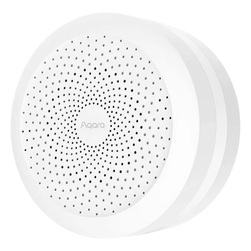 Aqara Hub M1S Gen 2 - WiFi 2.4 GHz / Zigbee 3.0 / Bluetooth / Matter - HUB / Gateway - Altavoz integrado de 2 vatios ... - Alarm